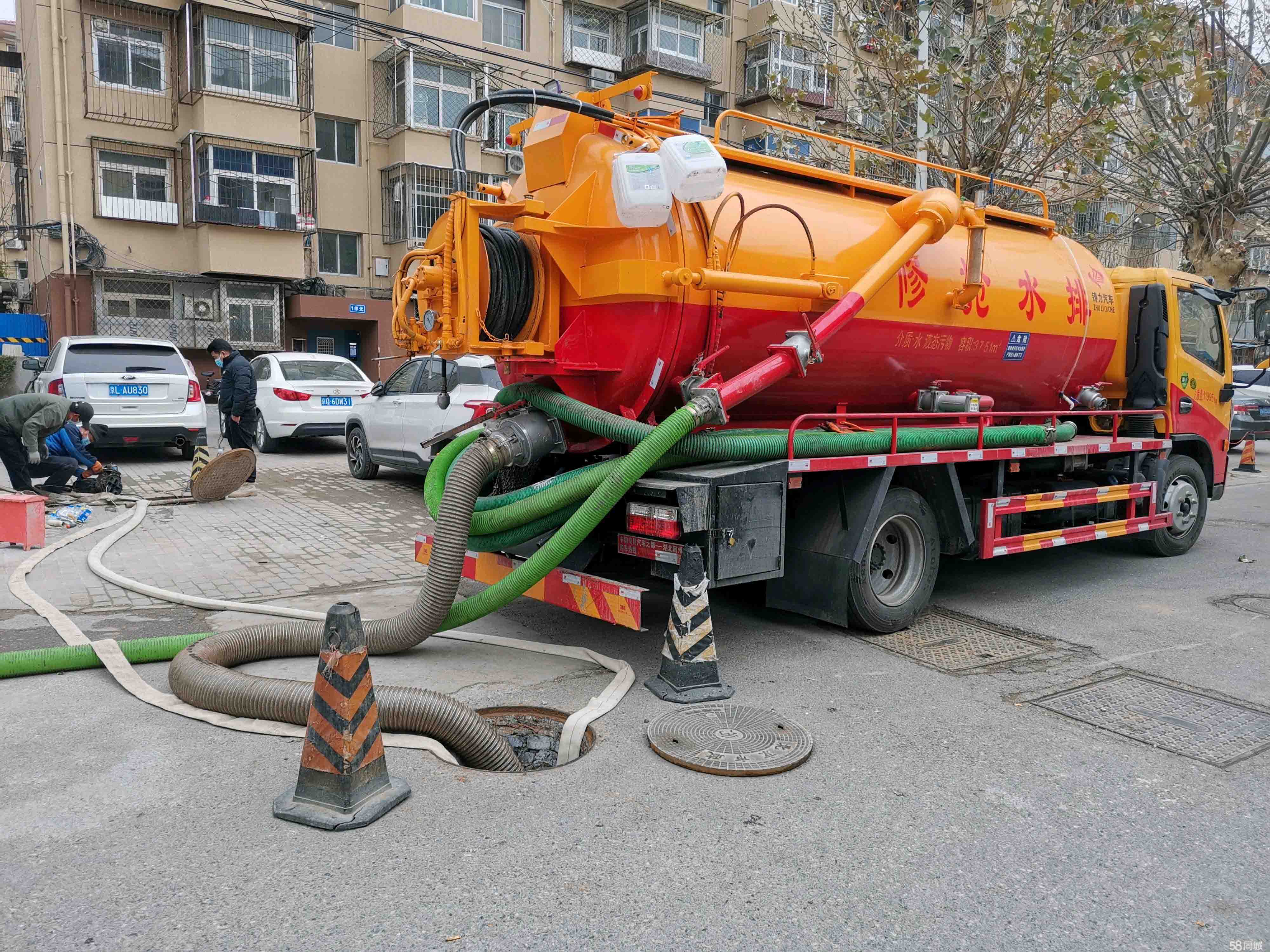 当涂抽粪吸污
